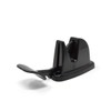 Mystatic BLACK DOOR CLIP FOR STATIC CARAVAN CATCH RETAINER HOLDER