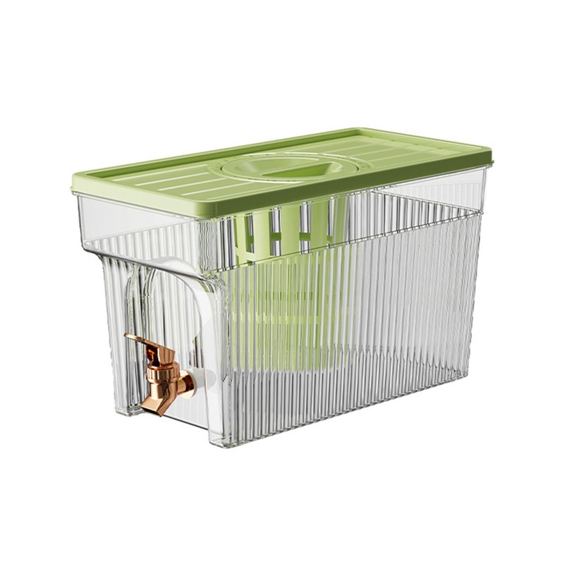 Cold Kettle with Faucet 3L PET Refrigerator Water Filter Dispenser