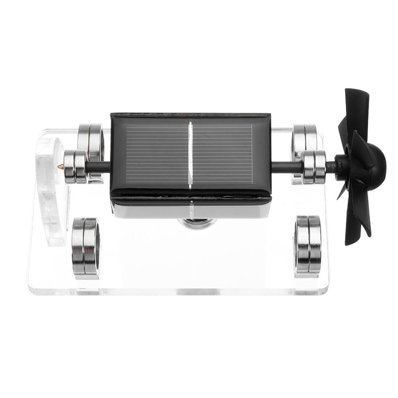 PUOSUO Motor de levitación magnética Solar Horizontal de Cuatro Lados,