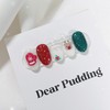 [Handmade Nail Tips] Rudolph Glove Nails - Short Oval /