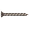 Hillman 823666 Stainless Steel Oval Head Phillips Sheet Metal Screw,