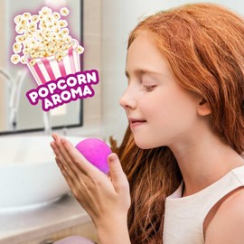 CRAZE INKEE 3 Set Bombe da bagno bambini Unicorno, Bombe da Bagno con Sorpresa per vasca da bagno o piscina gonfiabile. Idea regalo, giochi da bagno ,29428