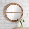 47th & Main Hanging Wall Mirror Round Four Panel, Round,