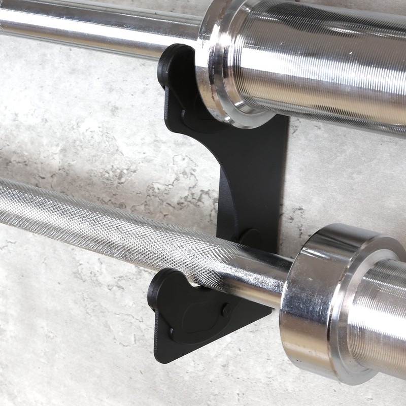 Lovind Horizontal Barbell Rack 4 Bars Holder Wall Mounted Barbell