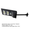 60LED Street Light Highlight Motion Sensor Solar Lamp IP65 Waterproof