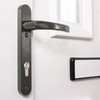 TSS UPVC Door Handle Set in Anthracite Grey, 92mm PZ