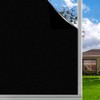 Finnez Blackout Window Privacy Film No Glue Necesary Static Cling,Anti-UV,Black