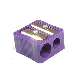 Baumgartens Inc BAUMMR3320 Dual Hole Plastic Pencil Sharpener