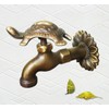 Brass Turtle Garden Outdoor Faucet - With a Brass Connecter