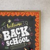 Fiercy Seamless Scalloped Bulletin Board Borders for Classroom Decoration, Autumn