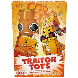 Hasbro Gaming Traitor Tots Card Game | Explosive Potato Party Card Game for Families and Adults | 3 to 10 Players | 25 Mins. Average | Indoor Summer Activities | Ages 8+