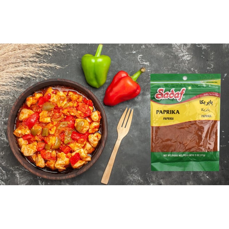 Sadaf Paprika Powder - Ground Paprika for Cooking & Food