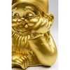 Kare Designer Decorative Figurine Gnome Gold, Decorative Object, Decoration for