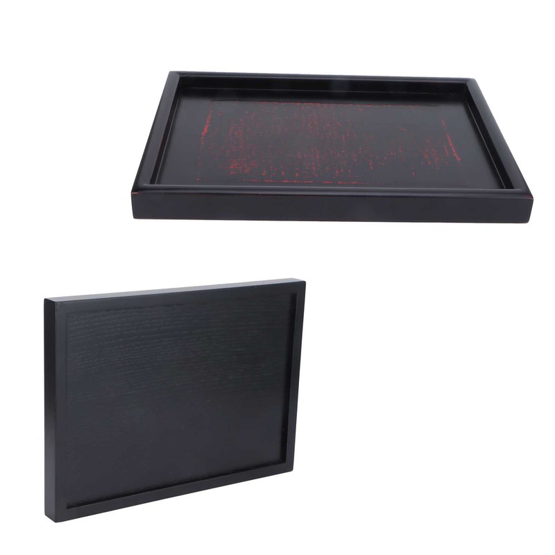 Wooden Snack Tray Food Serving Tray Tea Ceremony Holder for