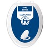Bemis Economy Plastic Toilet Seat, Elongated, White, 170 000