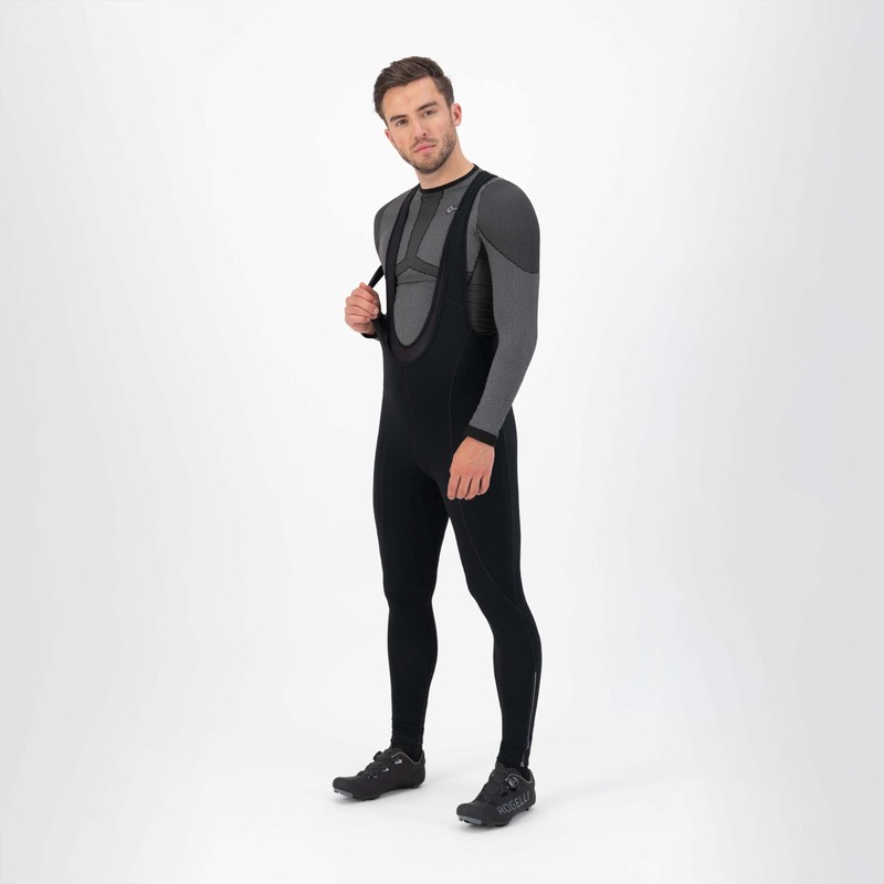 Rogelli Core Men's Cycling Shorts - Long Cycling Shorts with