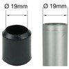 Black Rubber Furniture Feet Stoppers - Many Sizes & Quantities