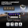 Somaer 4 Gang Wireless Switch Panel,5 Control Modes, Multifunction Remote