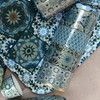 images d´ orient Metal Can with 4 China Cups, Fine