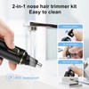 Nose Hair Trimmer for Men, 2024 Painless USB Rechargeable Nose