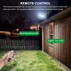 Engrepo Solar Street Lights Outdoor, 15000lm IP67 Waterproof Flood Light