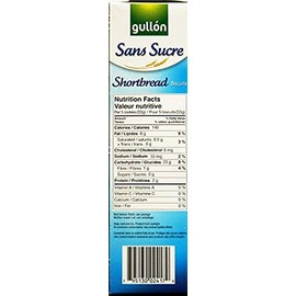 Gullon Cookie SF Shortbread Cookies, 11.63 Ounce, 330 Gram (2 Pack)