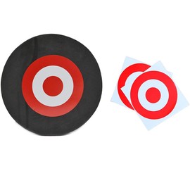 ANCLLO Round EVA Target Portable Youth Archery Arrow Target for Shooting Practice Black