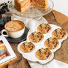 Hiceeden Pack of 2 6 Cups Ceramic Muffin Mould Non-Stick