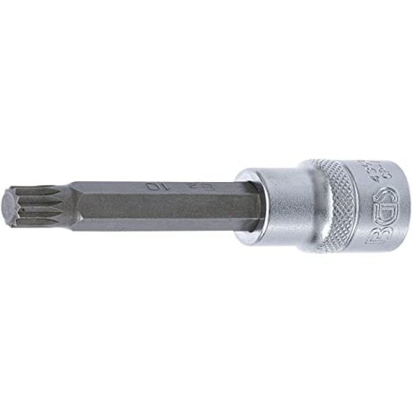 BGS 4362 | Bit Socket | length 100 mm | 12.5 mm (1/2") Drive | Spline (for XZN) | M10