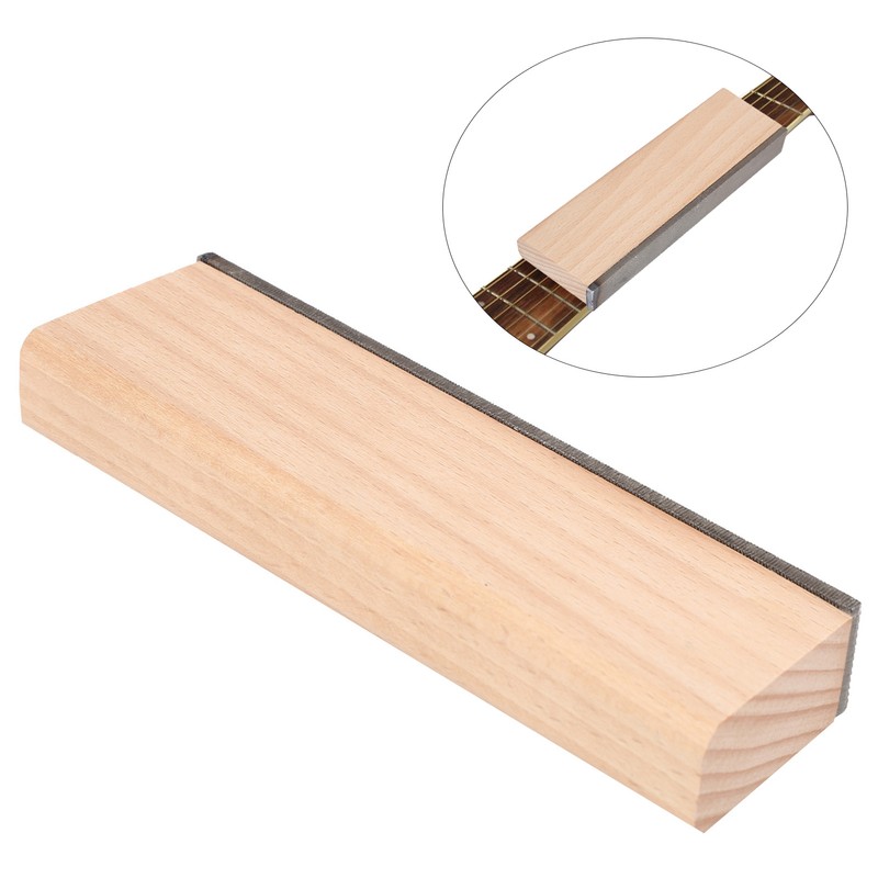 Maple Fret Crowning File for Guitar Bass Ukulele Polishing Tools