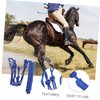 Hohopeti Riding Protective Ring Chain for Horse Bits Horse Head