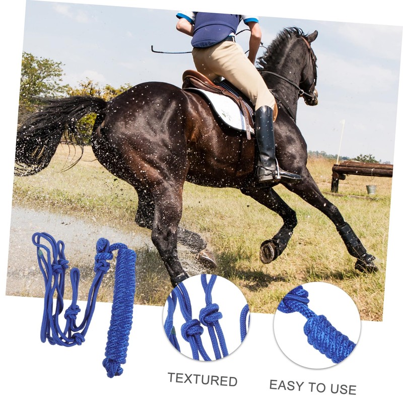 Hohopeti Riding Protective Ring Chain for Horse Bits Horse Head