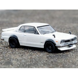 Inno Models 1/64 Nissan Skyline 2000 GT-R (KPGC10) White Assembled