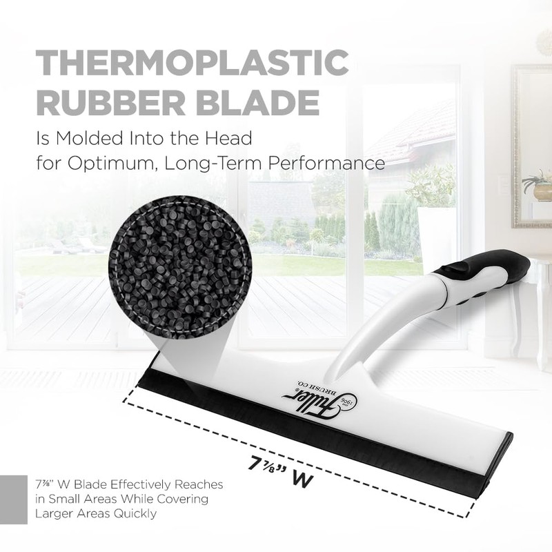 Fuller Brush Easy Grip Handheld Squeegee - for Shower Walls,