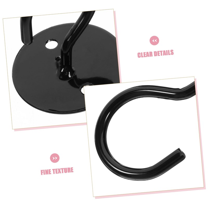 Totority 1set Ceiling Hooks for Hanging Plants Wall Mount Hangers