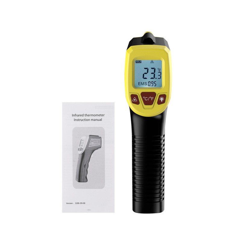 Infrared Thermometer, Non-Contact Digital Laser Temperature Gun -58°F to 1112°F