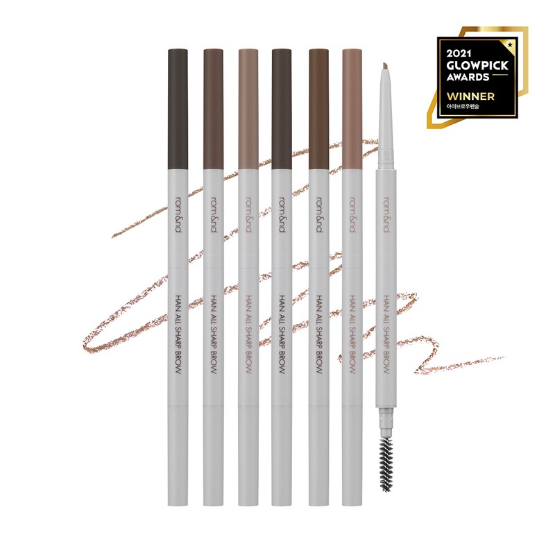 Rom&nd Hanall Flat/Sharp Brow 6color