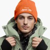 MoonWorks® Men's Beanie with Patch Knitted Hat with Saying Skiing