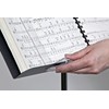 Clear Music Clips Sheet Music Holder for Music Stand, Durable