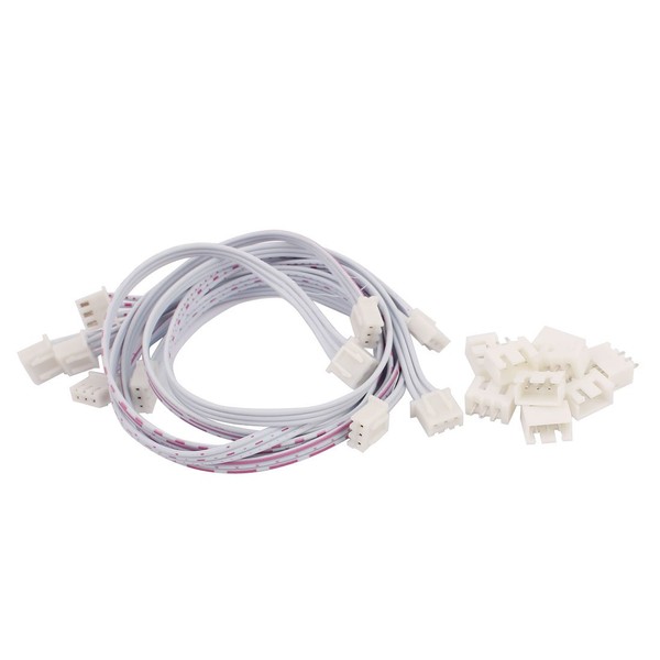 uxcell Connecting Cable Pin Header Dual End XH2.54 3P Female