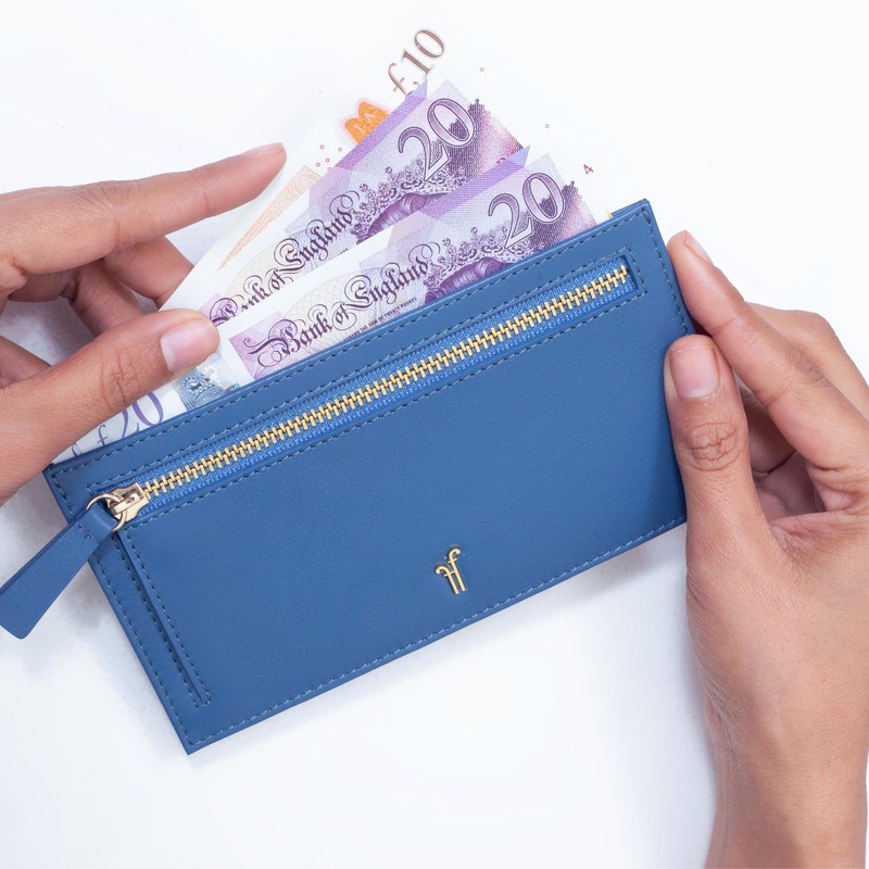 Forest & Firth Chiselworth Slim Wallet, Nappa Leather, Sleek Design,