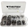 THKFISH Fishing Rod Guide Repair Kit Spinning Rod Guides Ceramics
