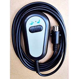 HMB 2 Button Round 5 Pins Mouse Shape Recliner Controller Compatible Dewert Okin Lift Chair Remote Hand Controller'