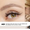 2 Pack 4-Tip Microblading Eyebrow Pen with 2 Brow Brushes,