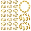 24 Pcs Greek Leaf Headband Gold Wreath Crown Laurel Crown