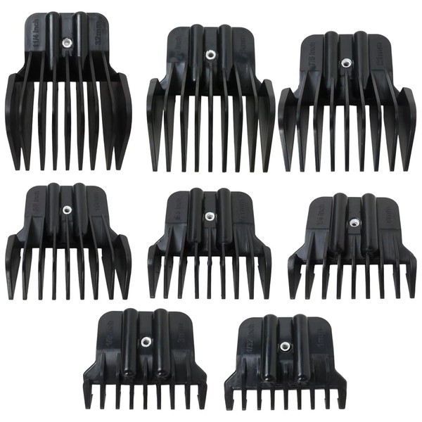 Modern lovckza Precision Haircutting Guards - 8-Pack Universal Set for