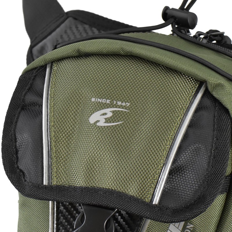 Komine SA-053 Motorcycle Riding Leg Bag 1 Reflective Black Free