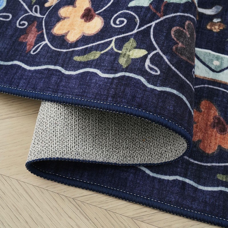 Rugcomf Living Room Rug 5x7 Rug Machine Washable Boho Area