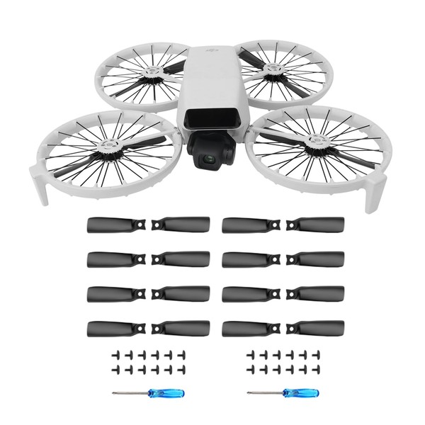Wtohoby16pcs Replacement Propellers for DJI Flip Fly More Combo Quick