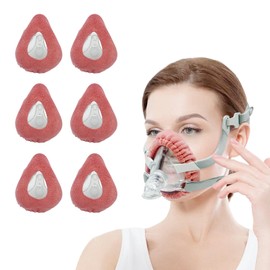 playWooWgo 6 Pack CPAP Mask Liners Compatible with Large Size CPAP Full Face Mask,Comfort Reusable Cushion Covers,Absorbs Facial Oils and Moisture Improve The Comfort of Wearing